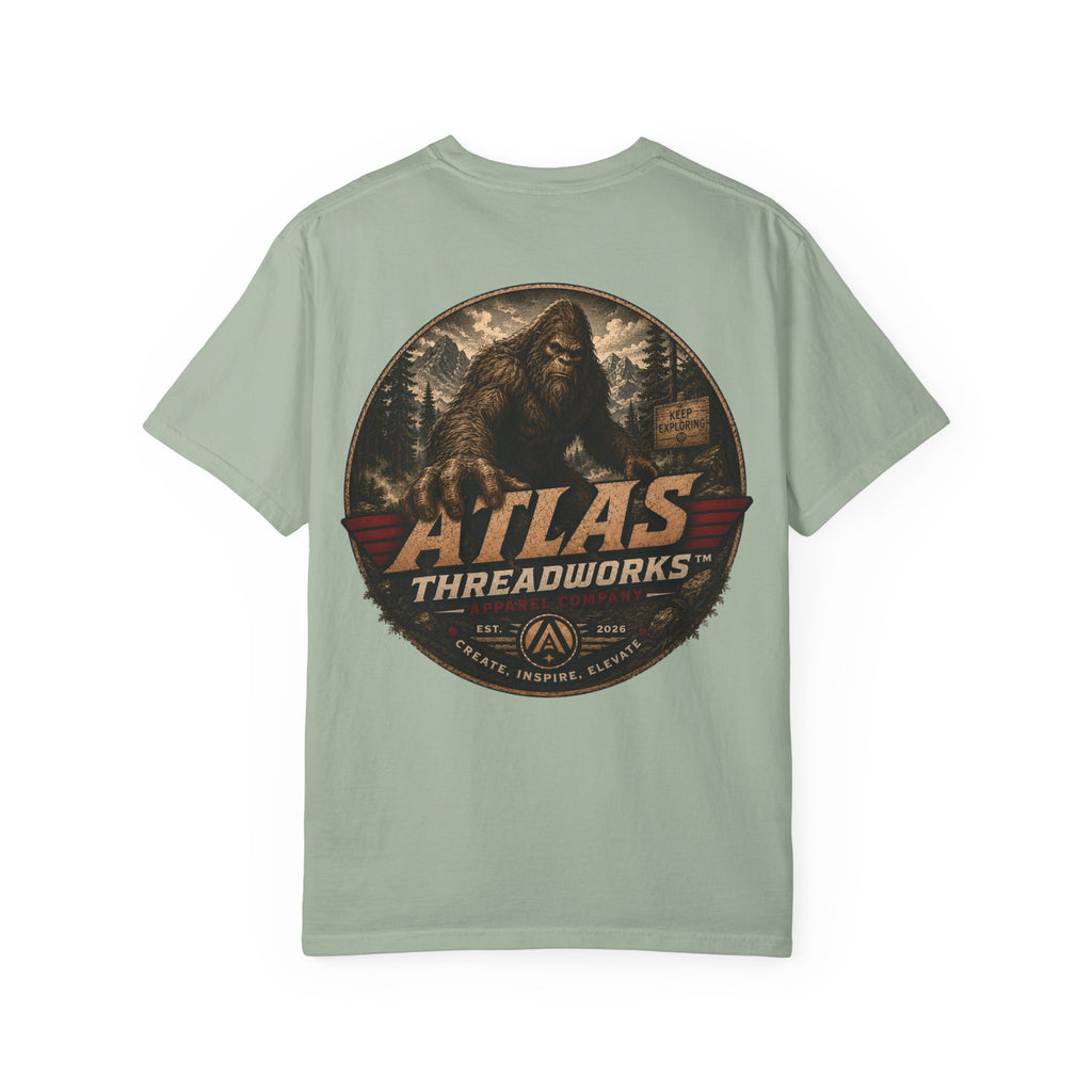 Atlas Threadworks Big Foot Logo T-Shirt — Vintage Outdoor Graphic Tee