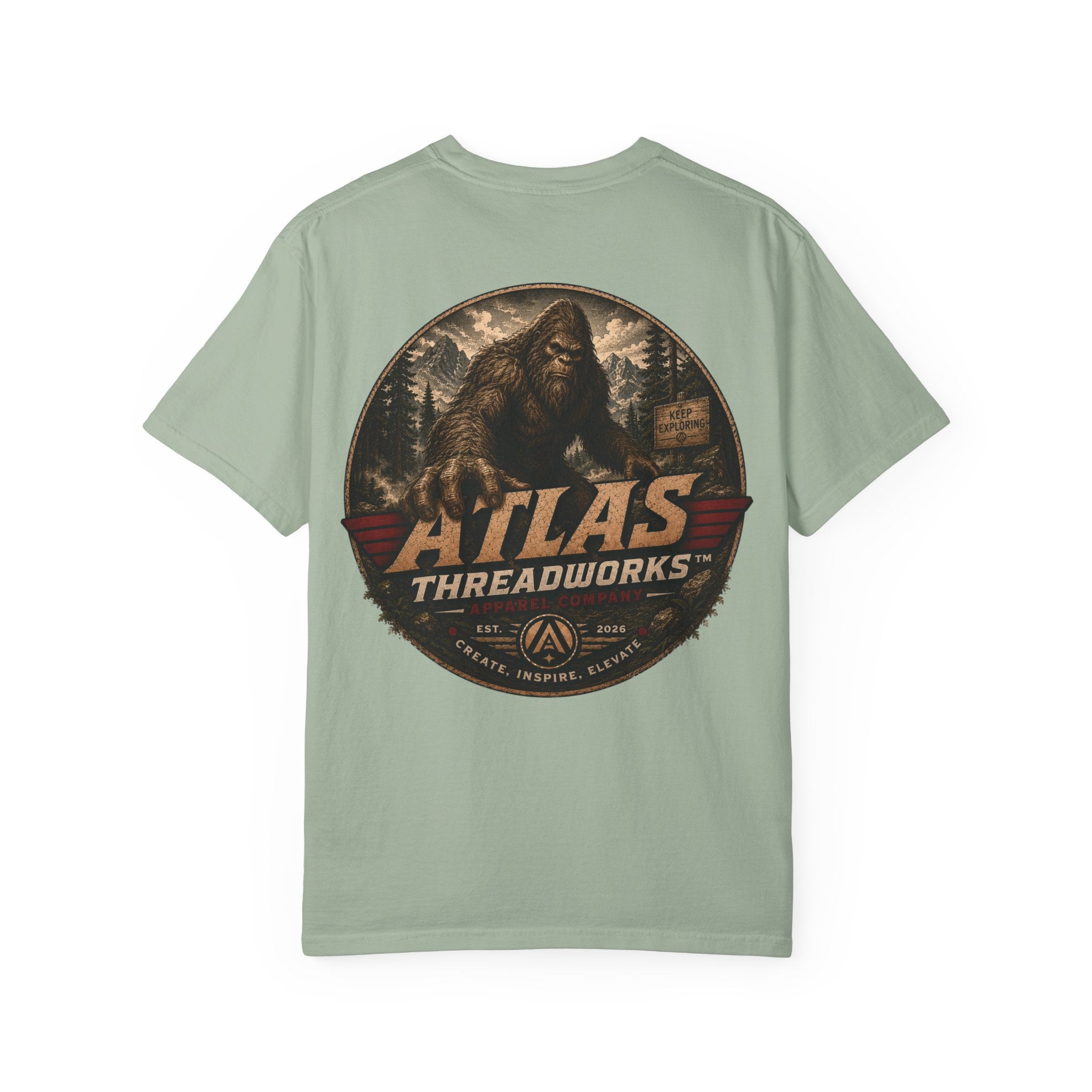 Atlas Threadworks Big Foot Logo T-Shirt — Vintage Outdoor Graphic Tee