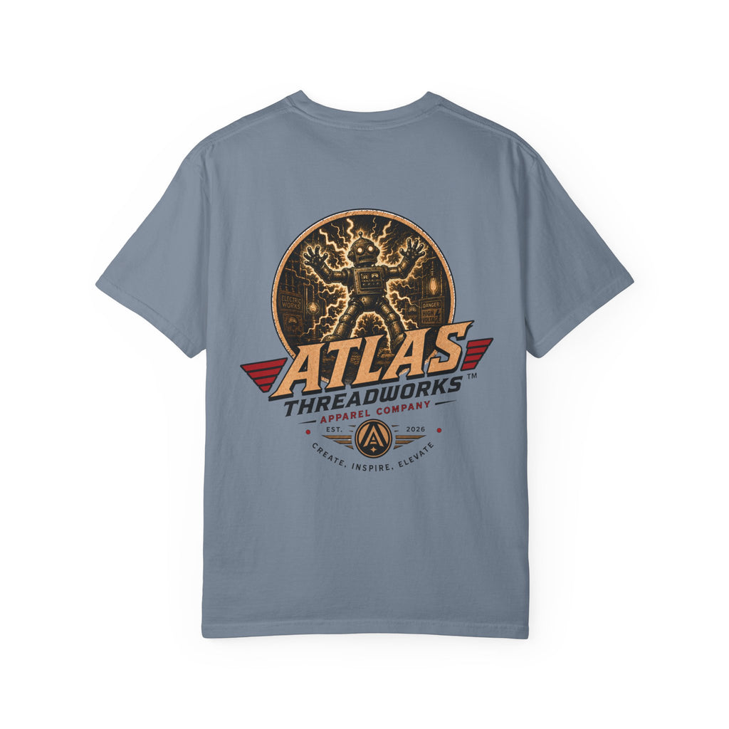 Atlas Threadworks Graphic T-Shirt — Vintage Electric Robot