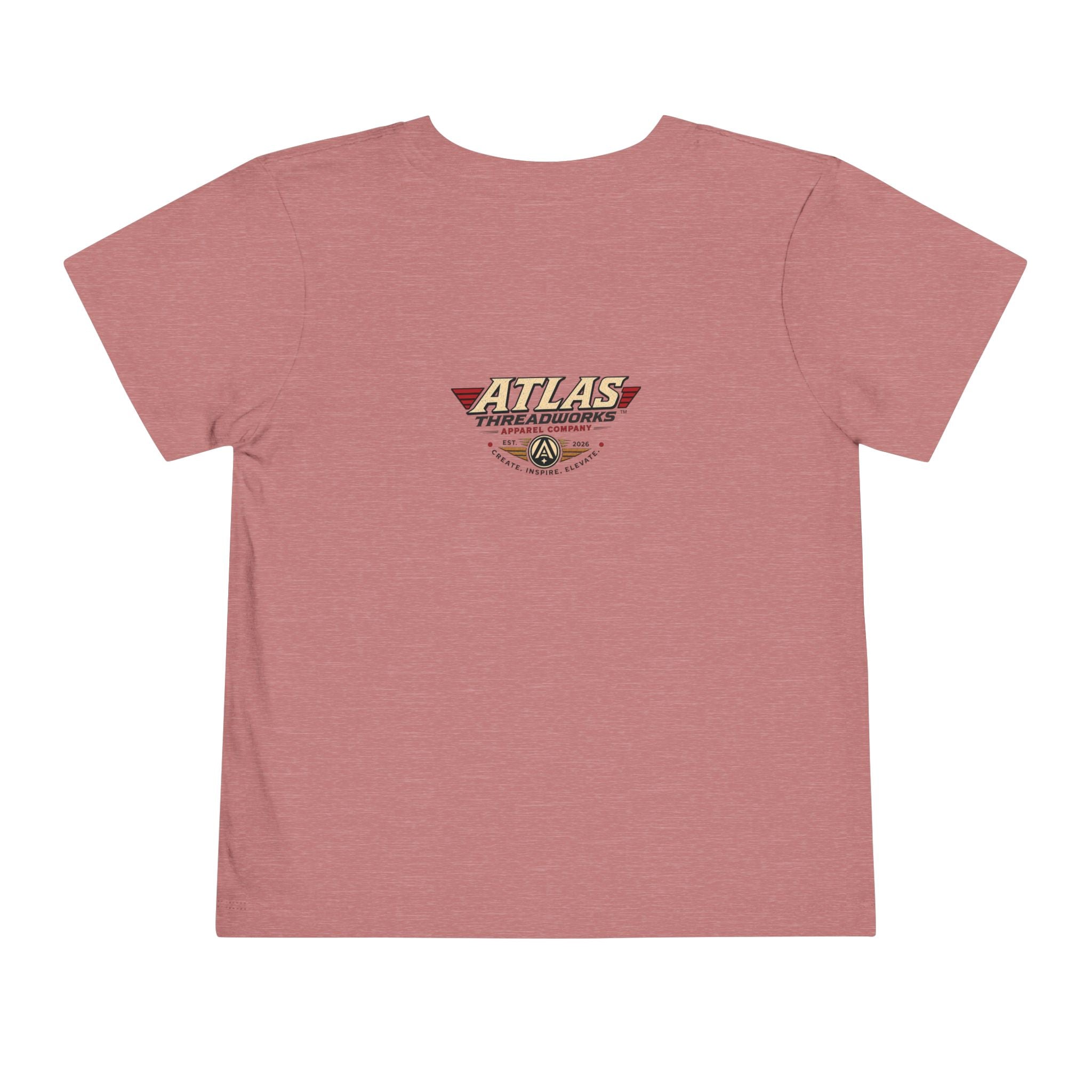 Atlas Threadworks Toddler Tee — Retro Vintage Diving Mechanic Logo