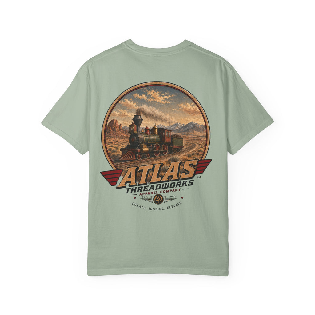 Atlas Threadworks Vintage Train T-Shirt