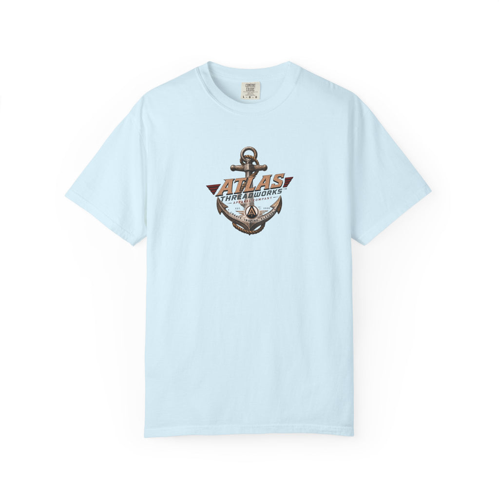 Atlas Threadworks Anchor & Ship T-Shirt — Nautical Vintage Graphic Tee