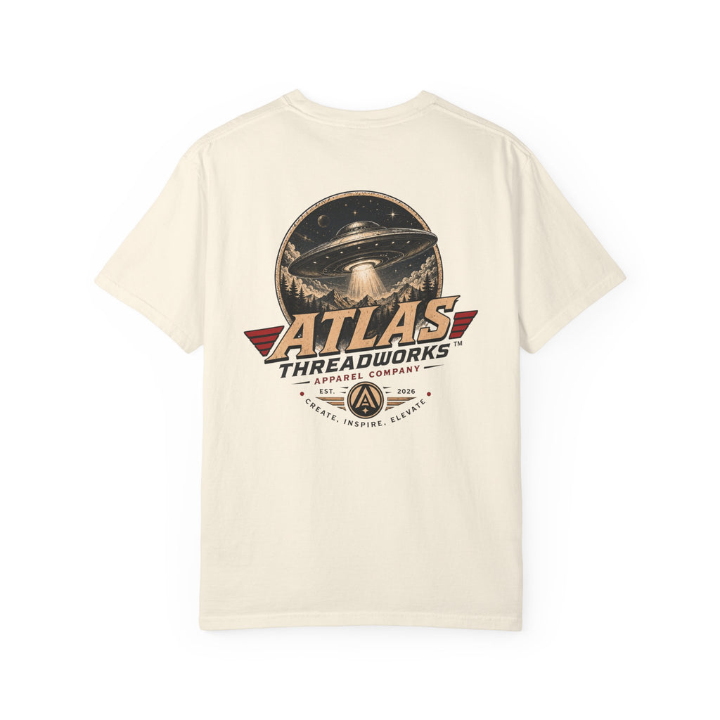 T-Shirt — Atlas Threadworks Vintage UFO Graphic Tee