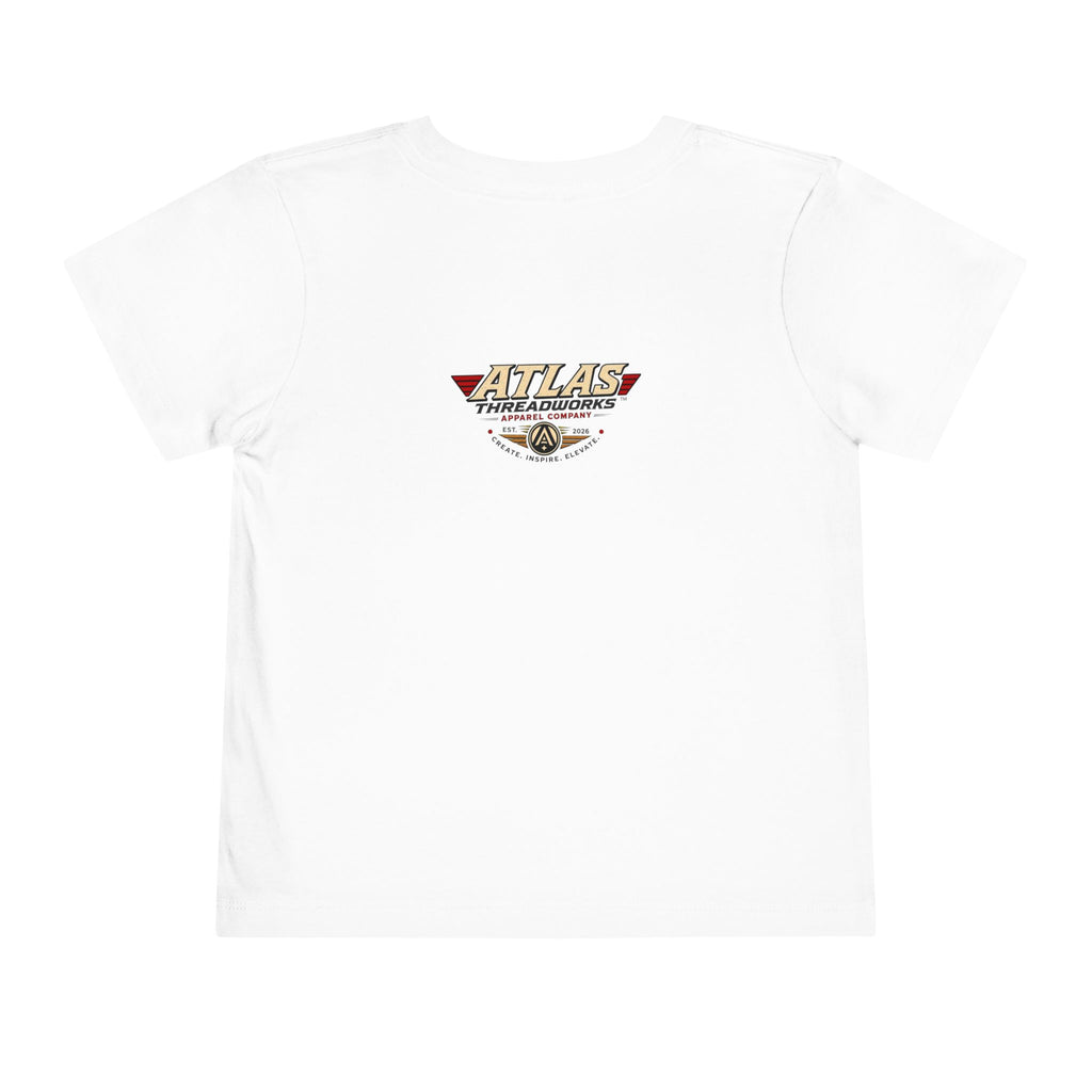 Atlas Threadworks Toddler Tee – Vintage Train Set Logo Kids Shirt