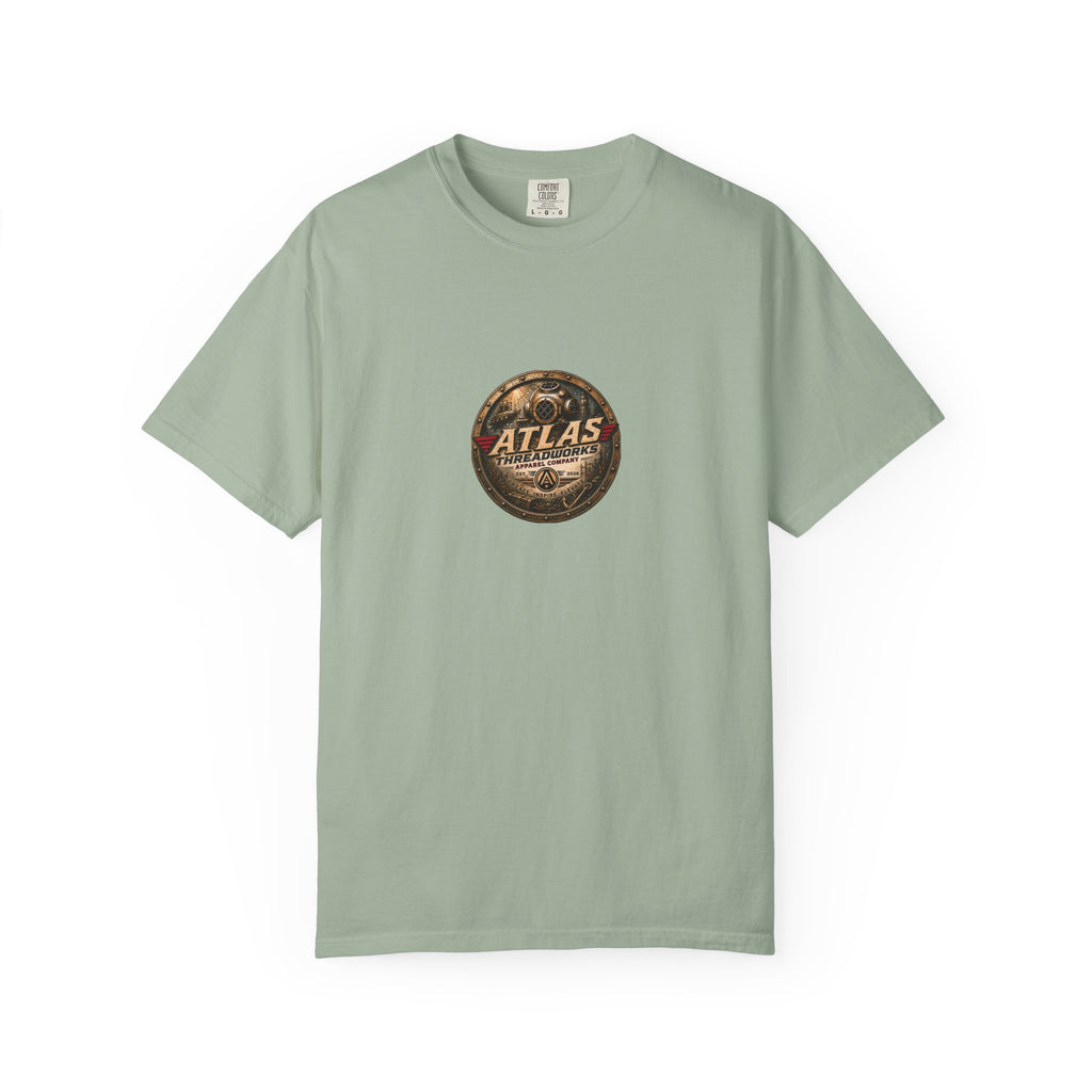 Atlas Threadworks Graphic T‑Shirt — Vintage Whale Logo Tee