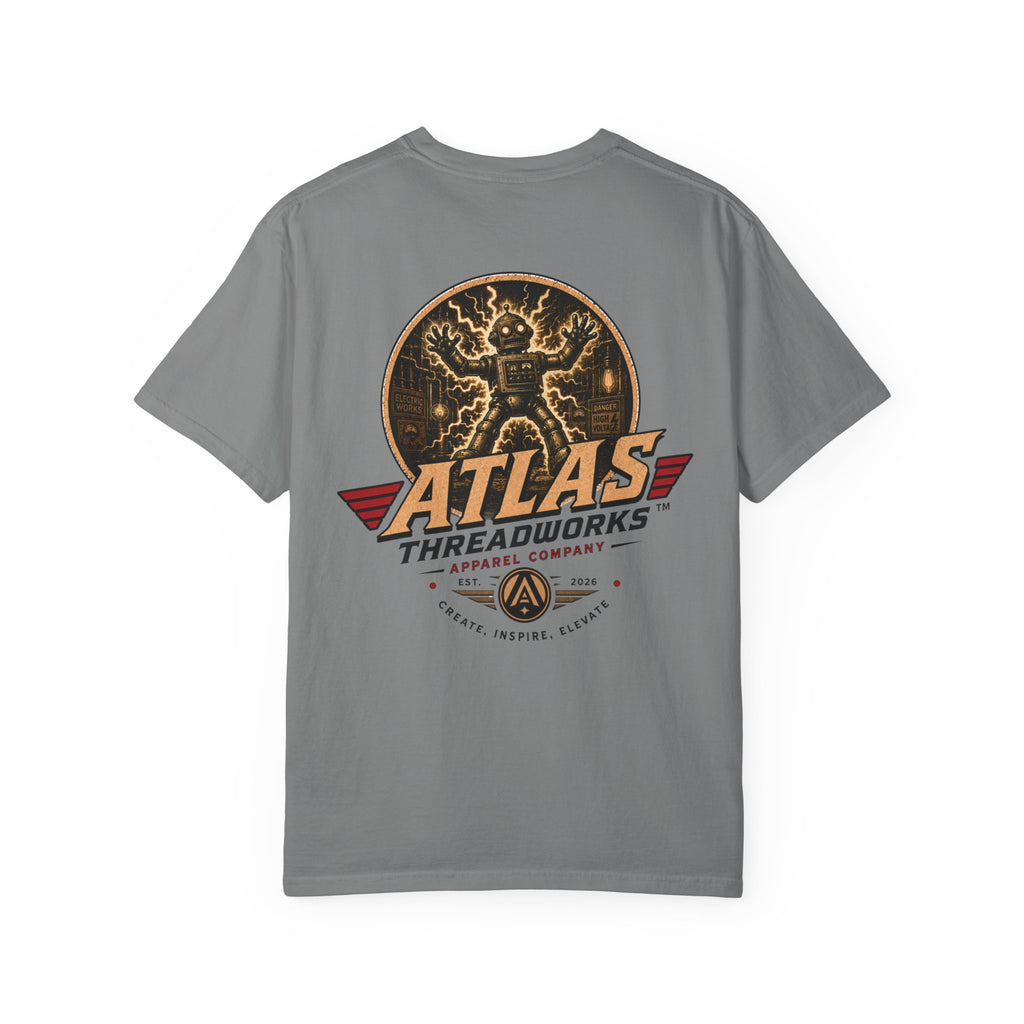 Atlas Threadworks Graphic T-Shirt — Vintage Electric Robot