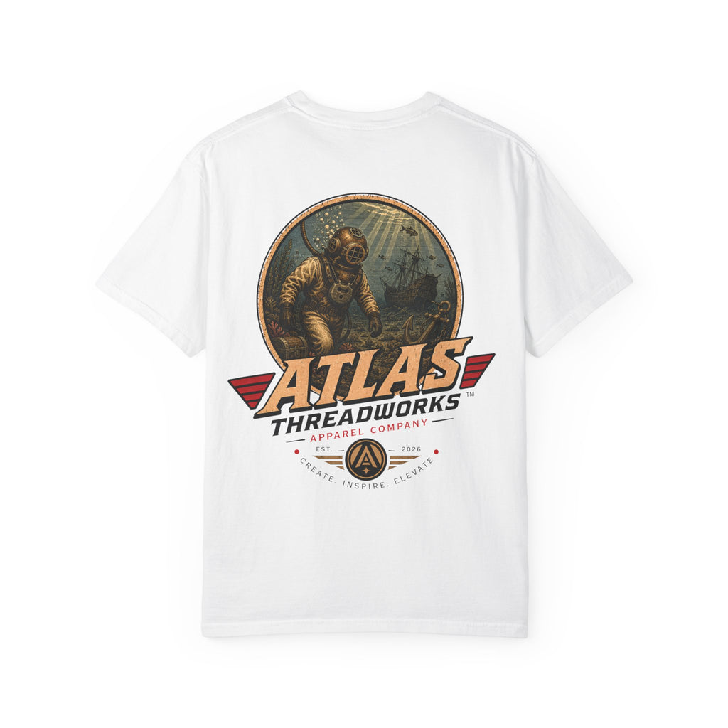 Atlas Threadworks Anchor Dive T-Shirt — Vintage Deep Sea Graphic Tee