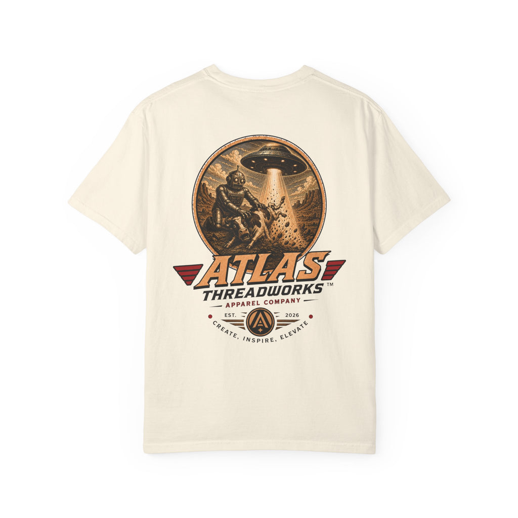 Atlas Threadworks Graphic T-Shirt — Vintage UFO Logo Tee