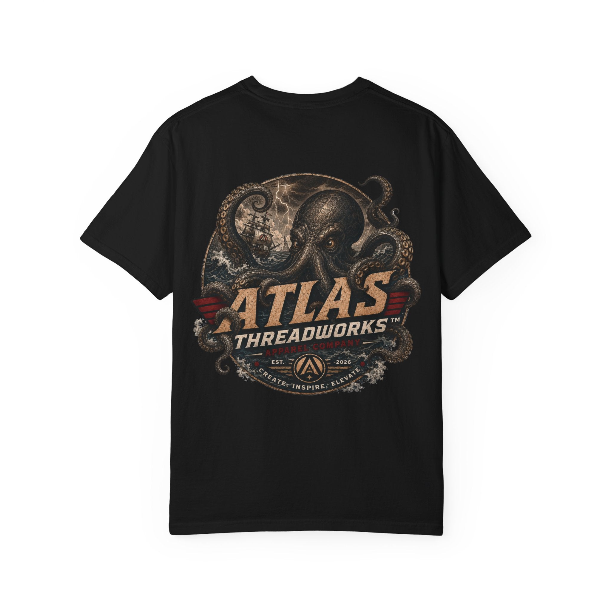 Atlas Threadworks Octopus Logo T-Shirt