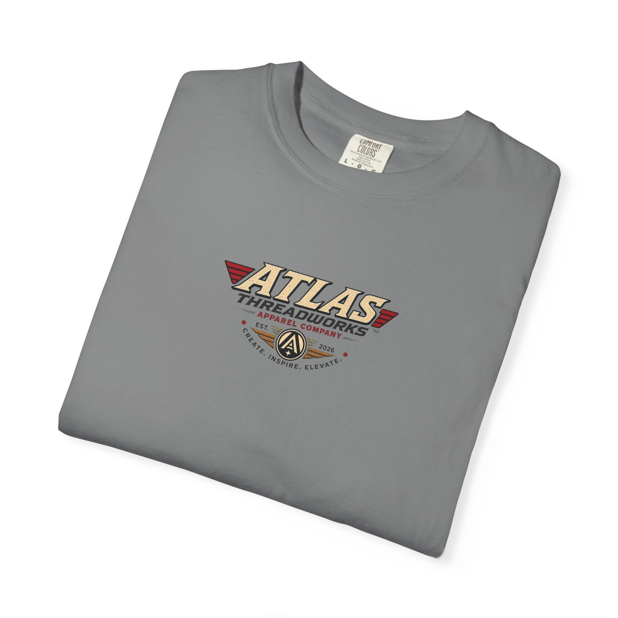 Atlas Threadworks Vintage Racing T-Shirt — 'Speed Courage Glory' Graphic Tee