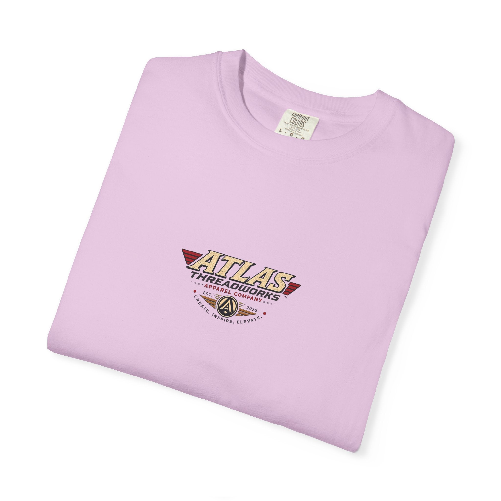 Atlas Threadworks Vintage Graphic T-Shirt — Retro Hummingbird Logo Tee