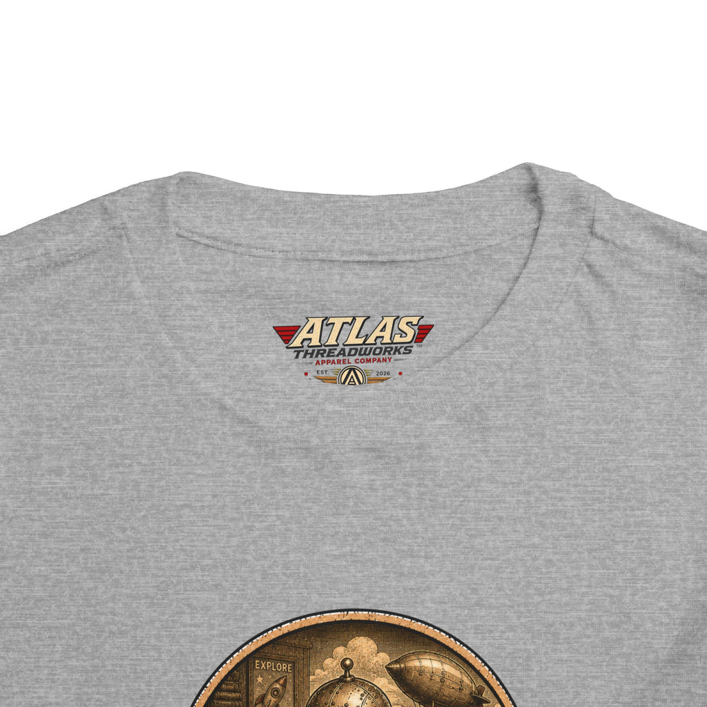 Atlas Threadworks Toddler Tee – Vintage Train Set Logo Kids Shirt