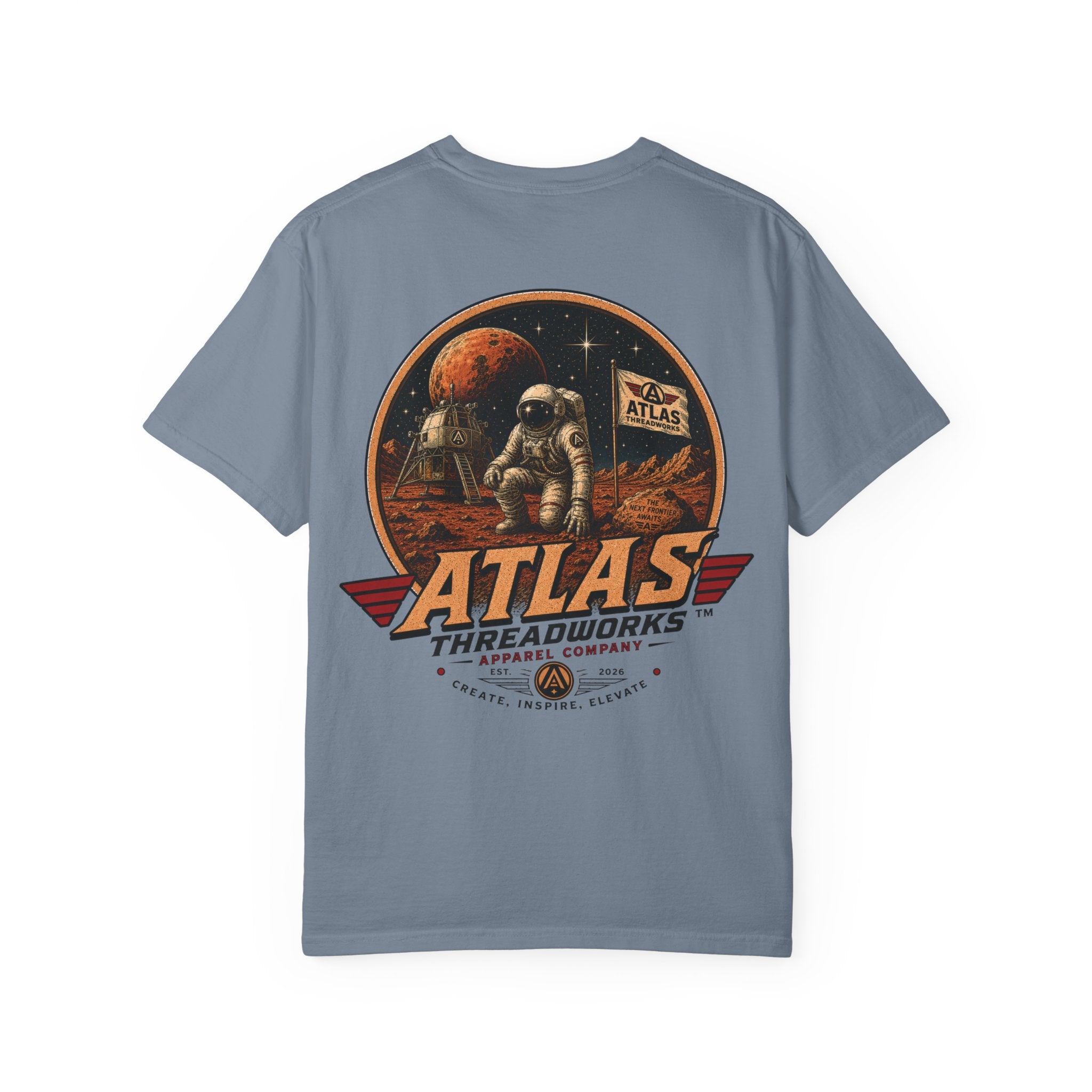 Atlas Threadworks Astronaut Mars Landing T-Shirt