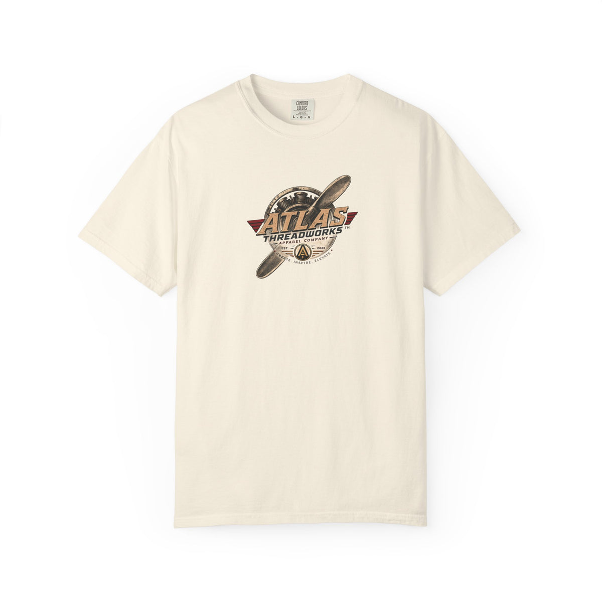 Atlas Threadworks Vintage Airplane T-Shirt