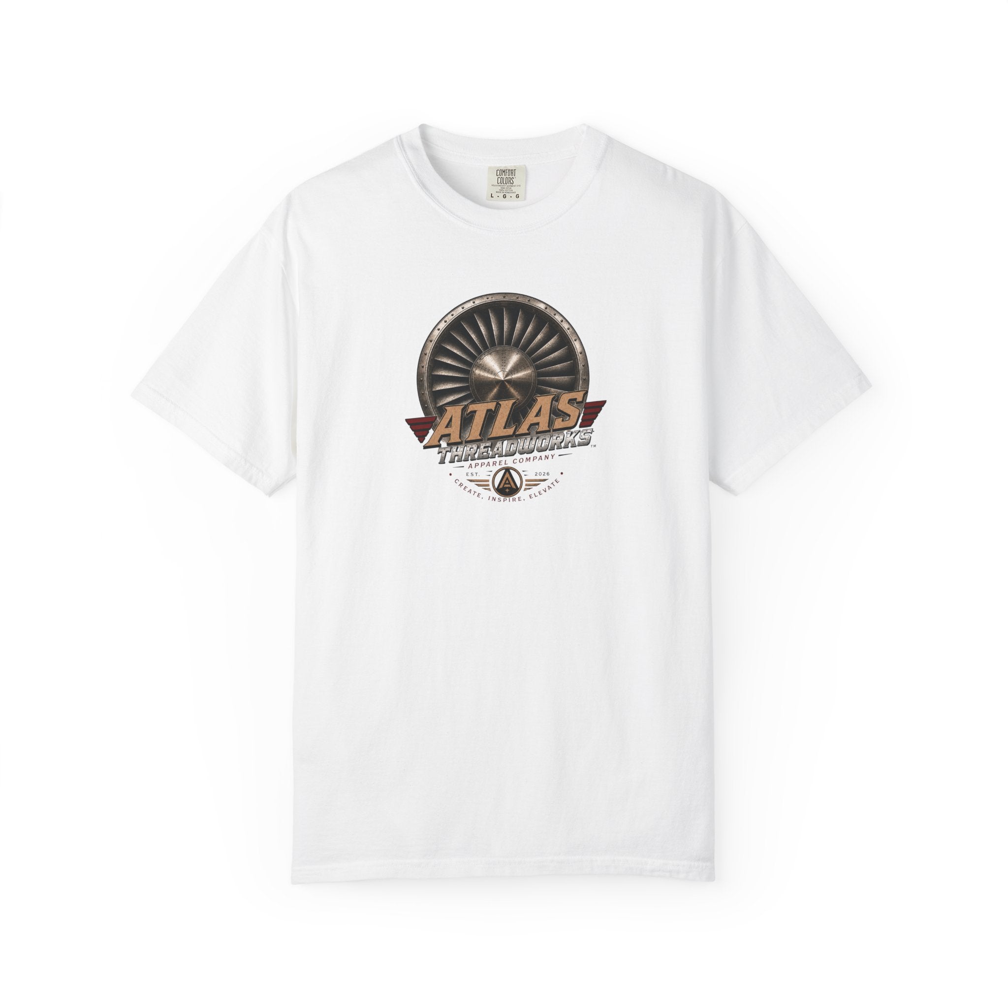 Atlas Threadworks Vintage Flying Wing Airplane T-Shirt