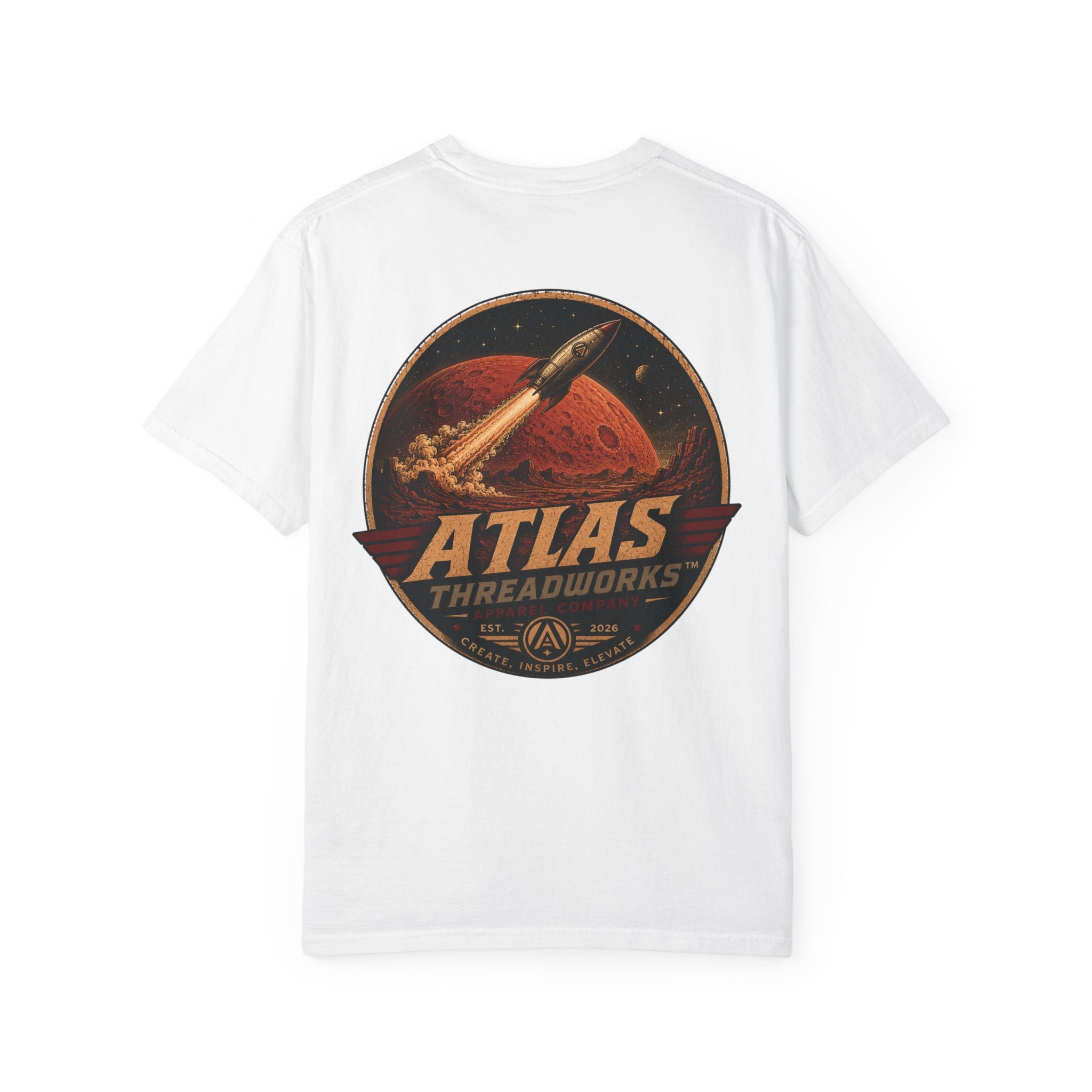 Atlas Threadworks Retro Rocket T‑Shirt