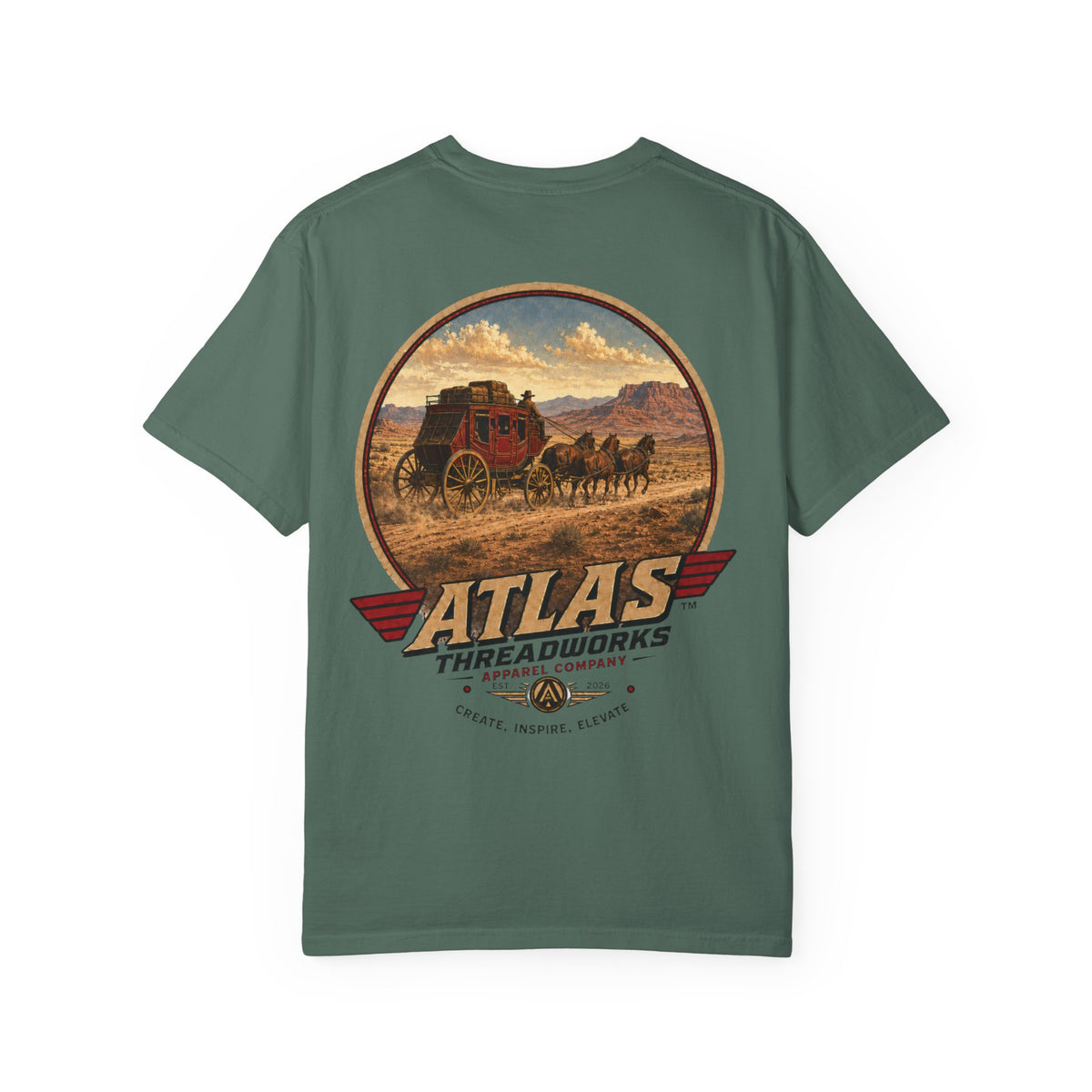 Atlas Threadworks Stagecoach Graphic T-Shirt