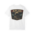 Atlas Threadworks Space Exploration T-Shirt — Retro Space Helmet Logo