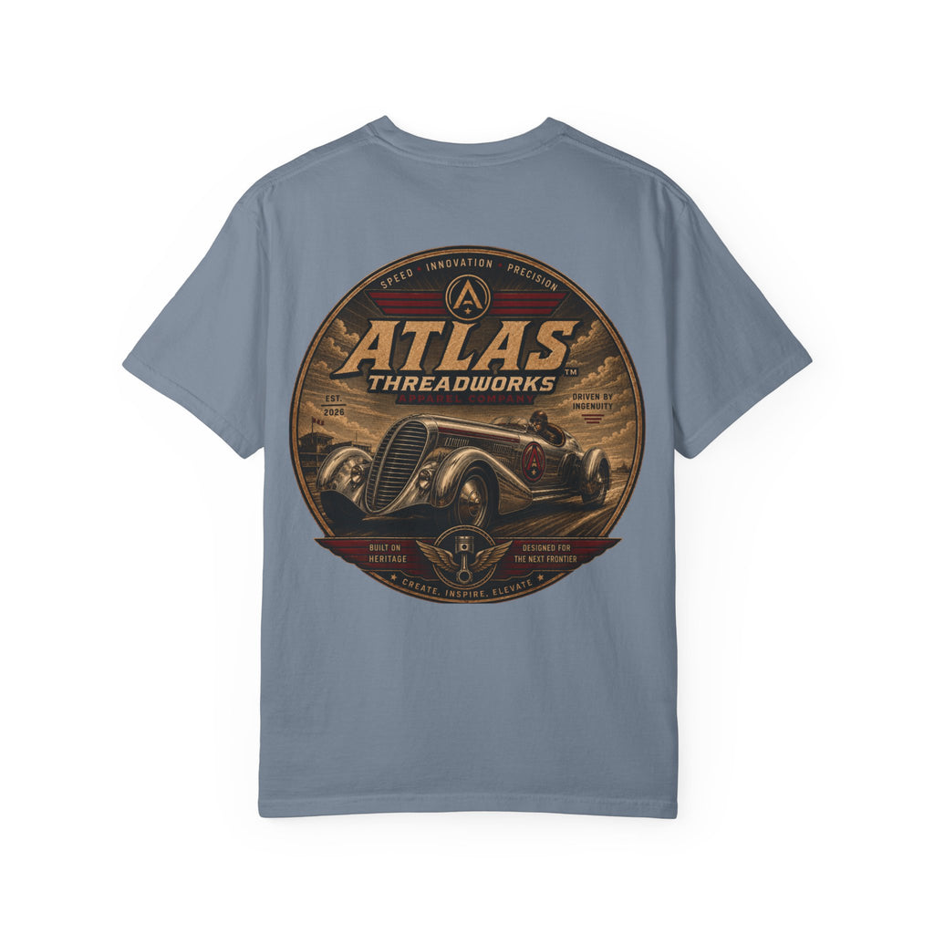 Atlas Threadworks Vintage Car T‑Shirt