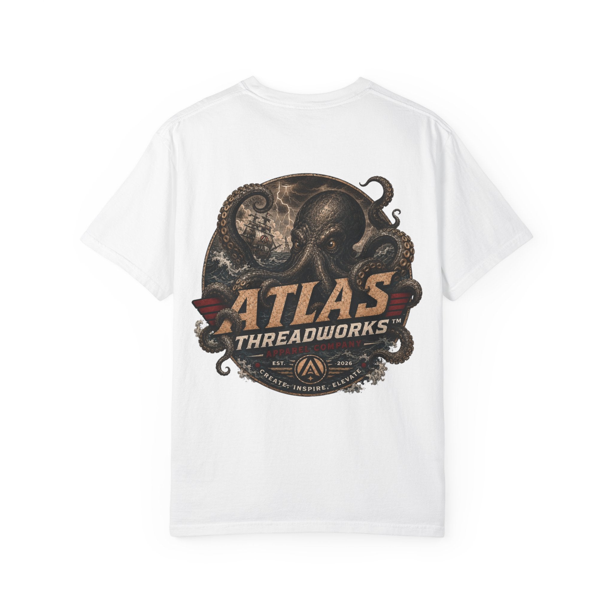 Atlas Threadworks Octopus Logo T-Shirt
