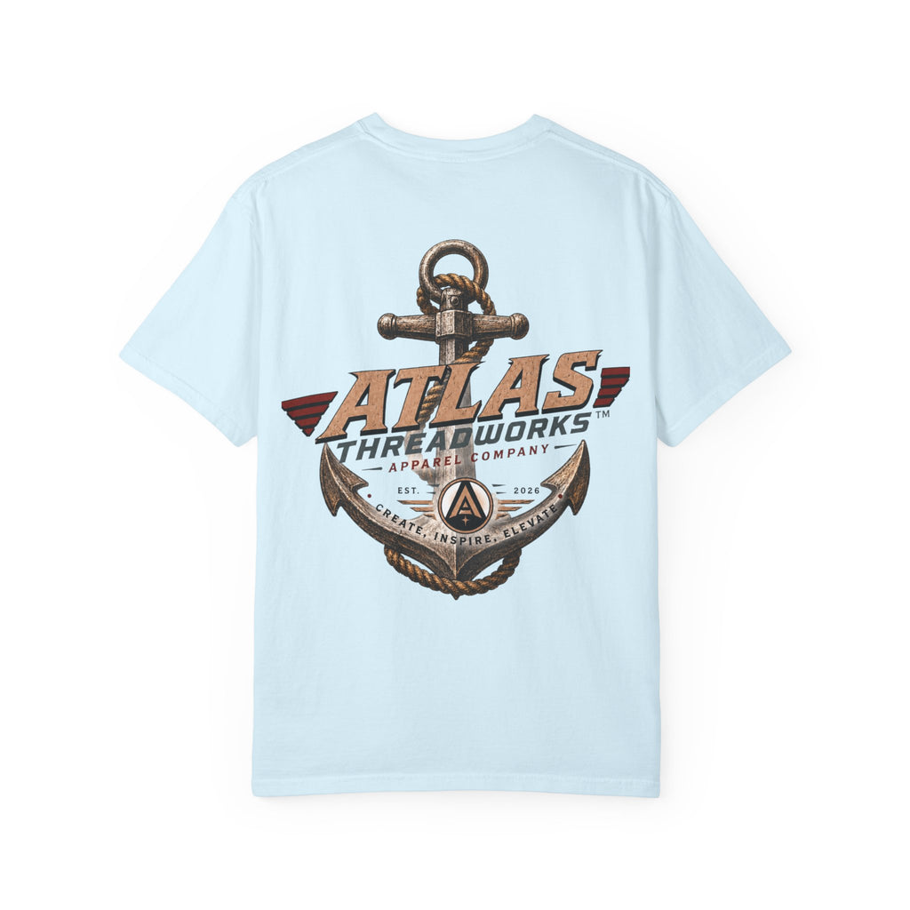 Atlas Threadworks Anchor T‑Shirt — Vintage Nautical Graphic Tee