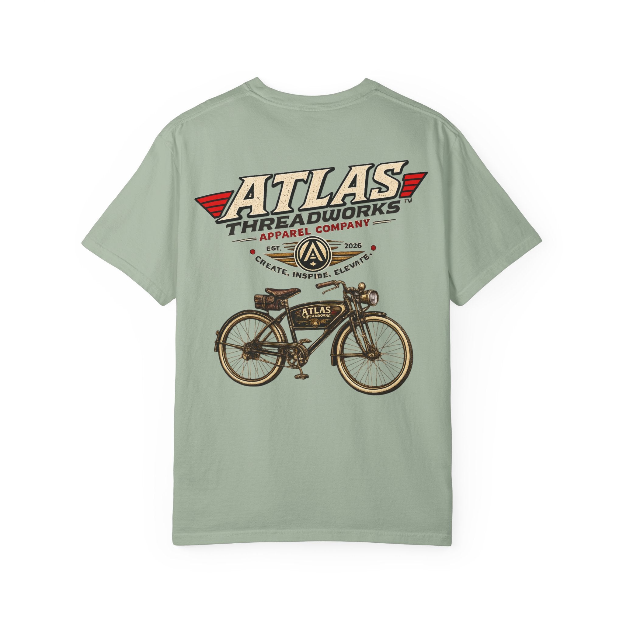 Atlas Threadworks Vintage Bicycle T-Shirt