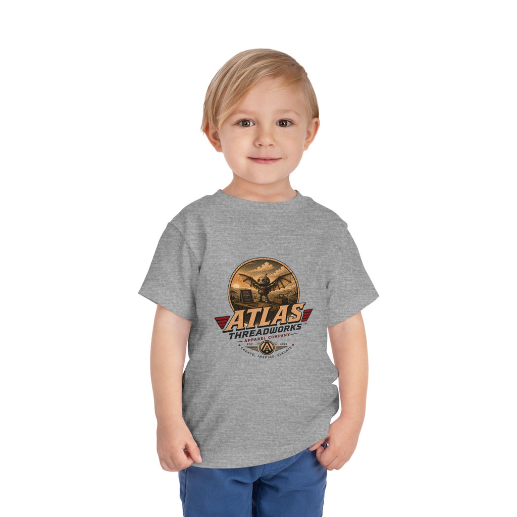 Atlas Threadworks Toddler Tee — Vintage Aviation Logo Shirt