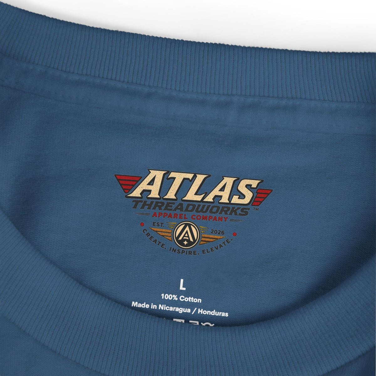 Liberty Statue Graphic Tee — Atlas Threadworks Vintage Americana T-Shirt
