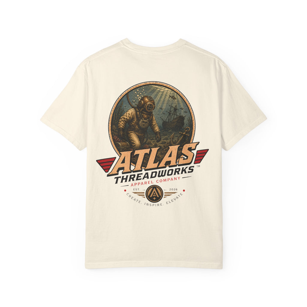 Atlas Threadworks Anchor Dive T-Shirt — Vintage Deep Sea Graphic Tee