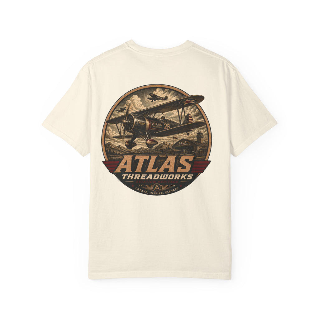 Atlas Threadworks Vintage Airplane T-shirt