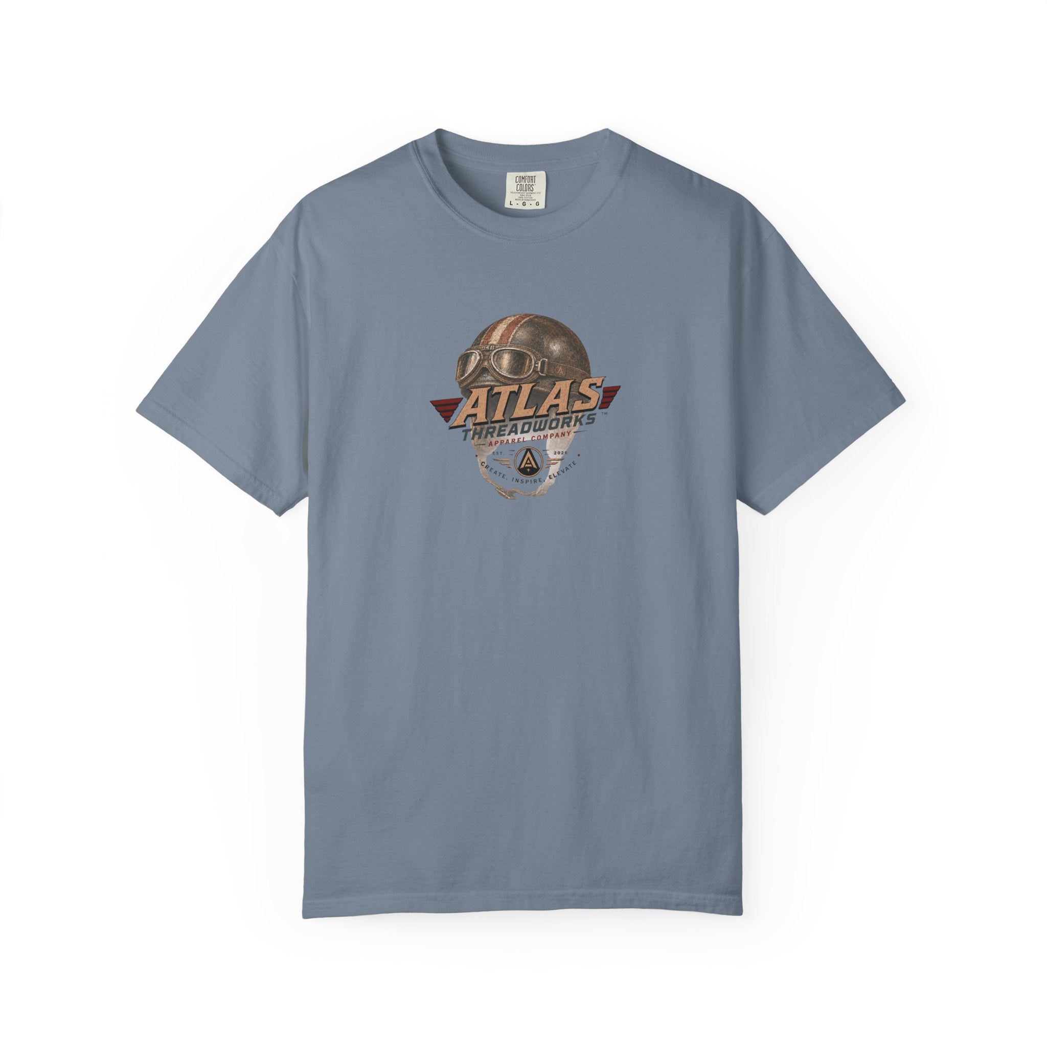Atlas Threadworks Motorcycle T‑Shirt — Vintage Motorcycle Graphic Tee