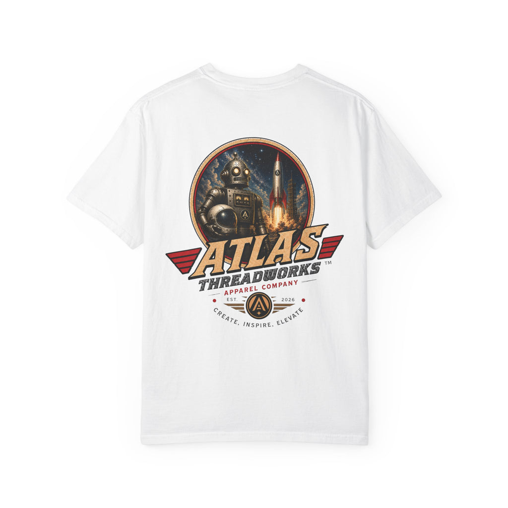 Atlas Threadworks Retro Robot Space Tee