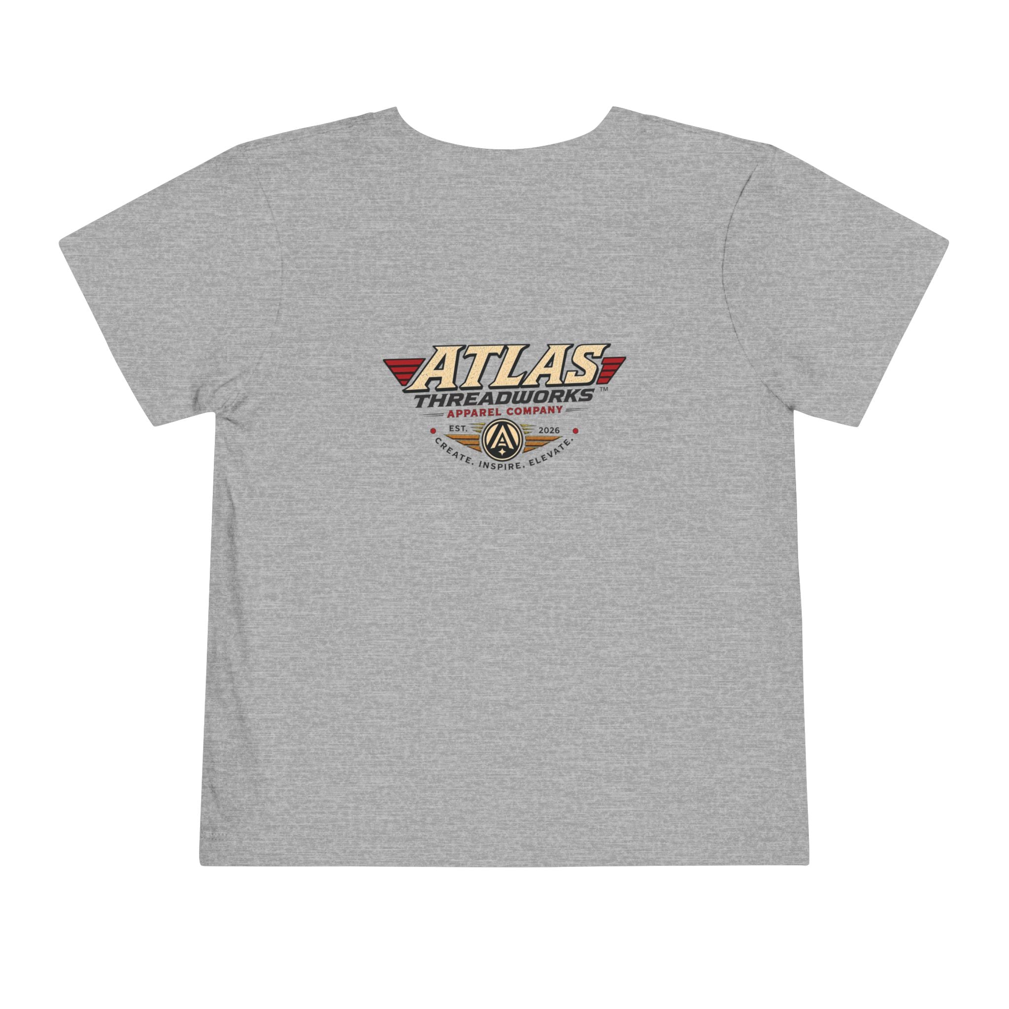 Toddler Tee — Atlas Threadworks Vintage Learning to Drive Logo Kids Shirt