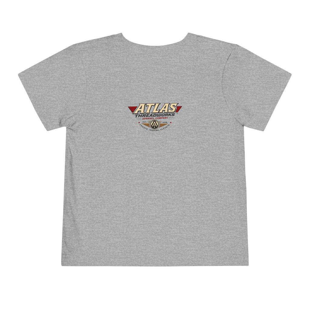 Atlas Threadworks Toddler Tee – Vintage Train Set Logo Kids Shirt