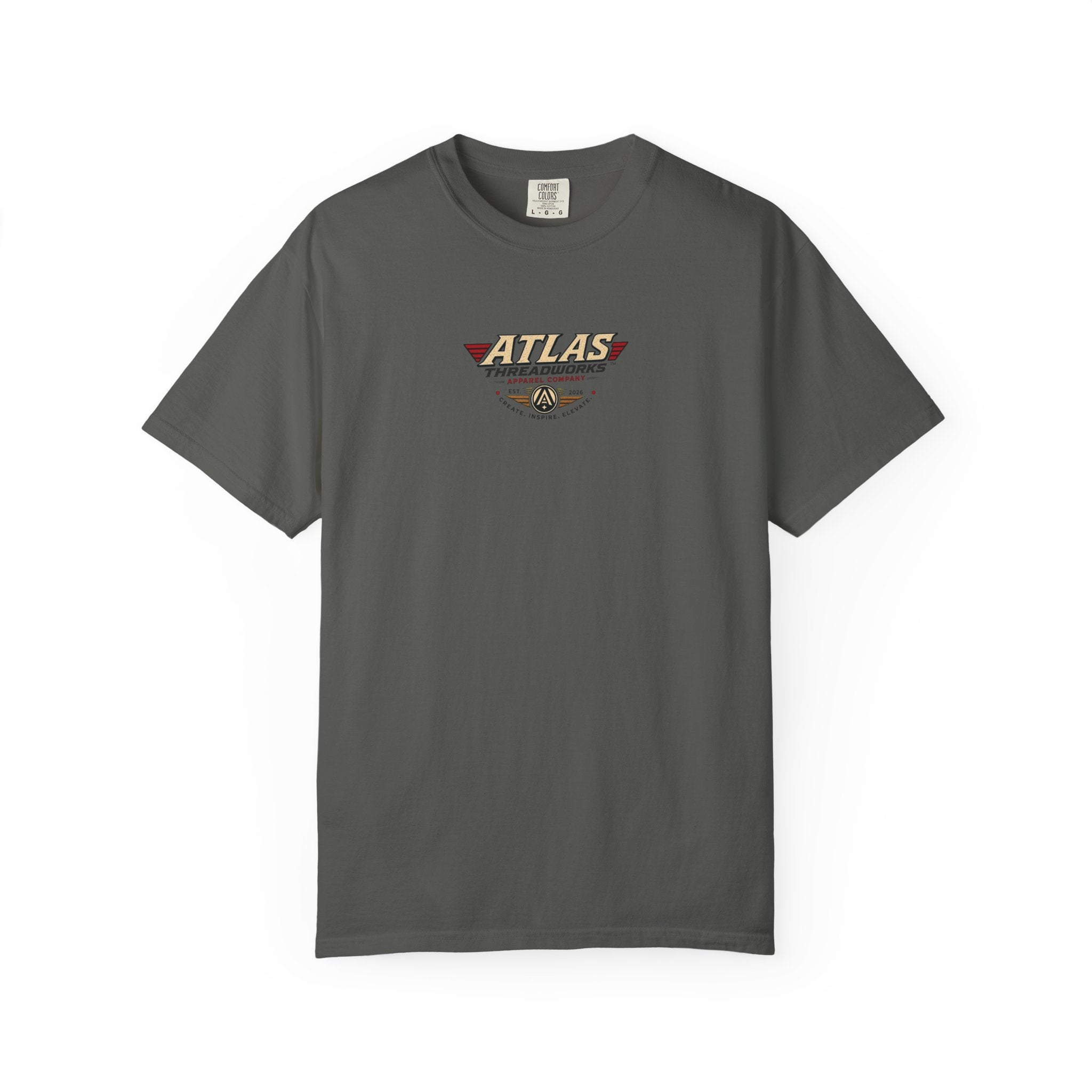 Atlas Threadworks Vintage Graphic T-Shirt — UFO & Hot Rod Retro Design
