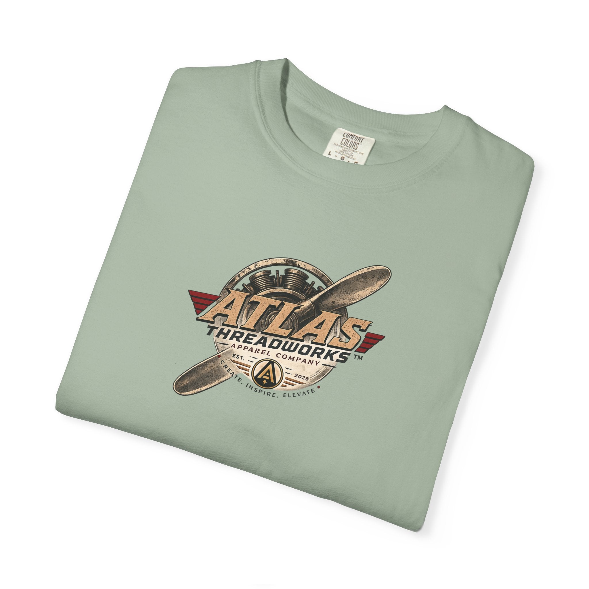 Atlas Threadworks Vintage Airplane T-shirt