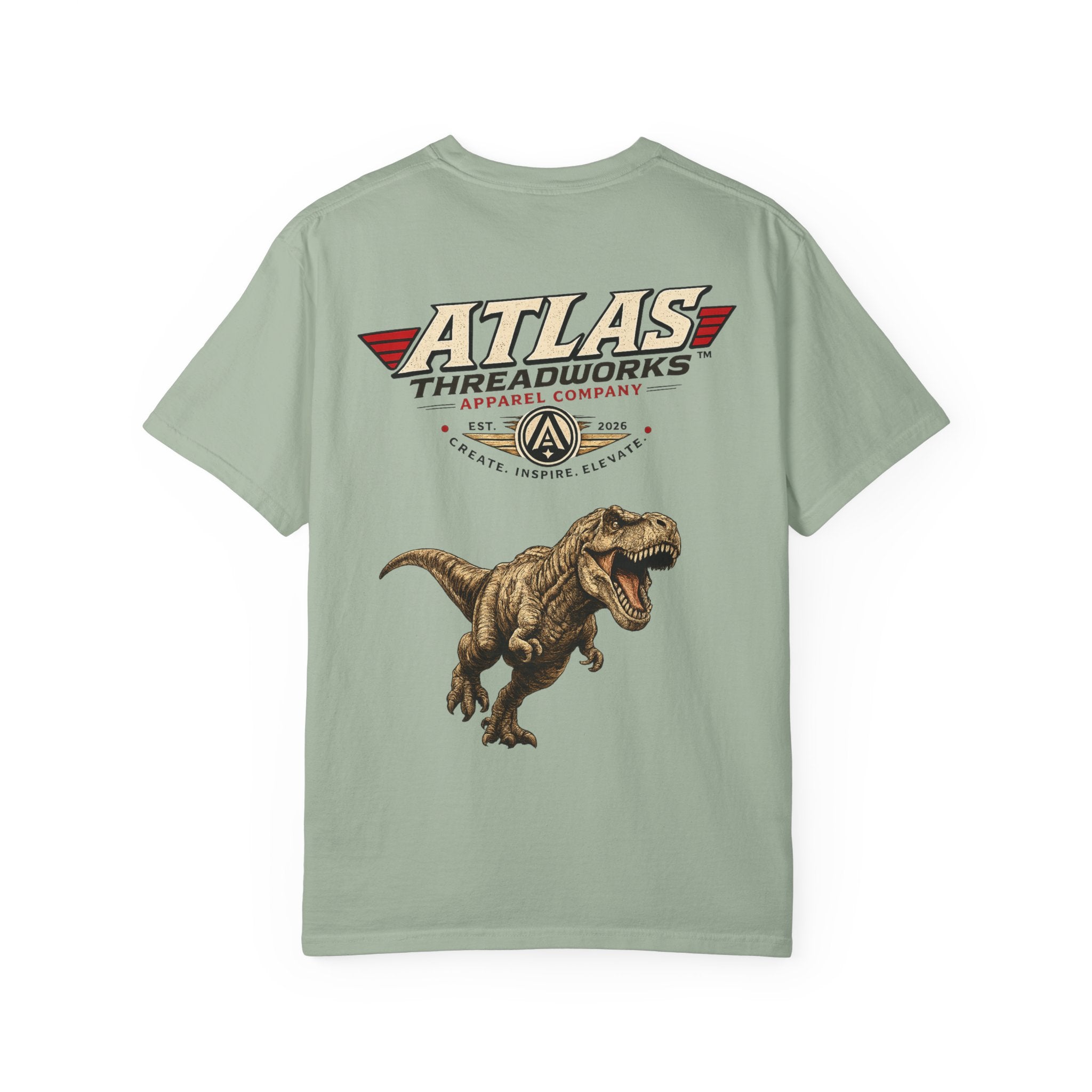 T-Shirt — Atlas Threadworks T-Rex Graphic Tee