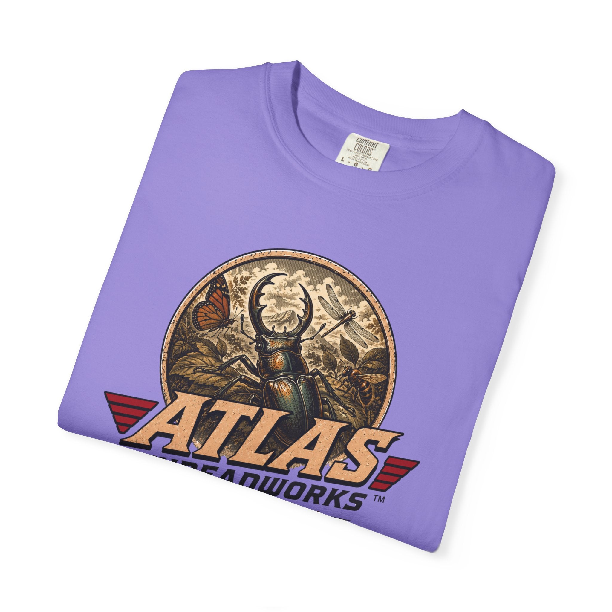 Atlas Threadworks Vintage Logo T-Shirt Insects