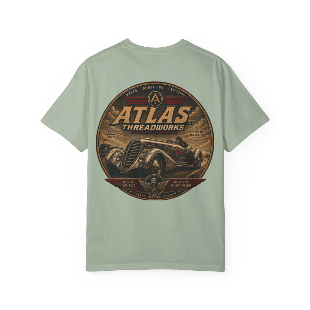 Atlas Threadworks Vintage Car T‑Shirt