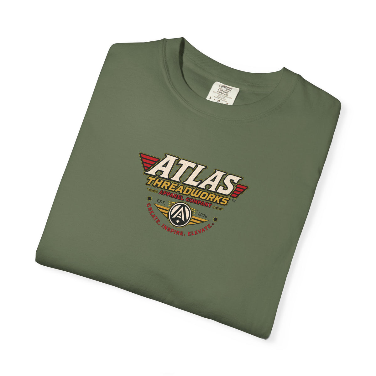 Atlas Threadworks Graphic T-Shirt — Vintage UFO Logo Tee