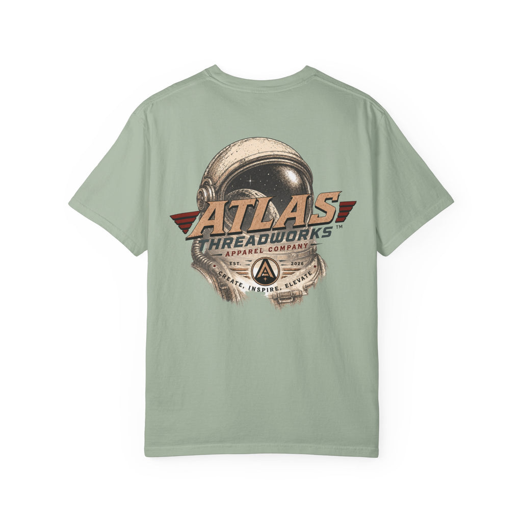 Atlas Threadworks Vintage Astronaut Graphic T-Shirt