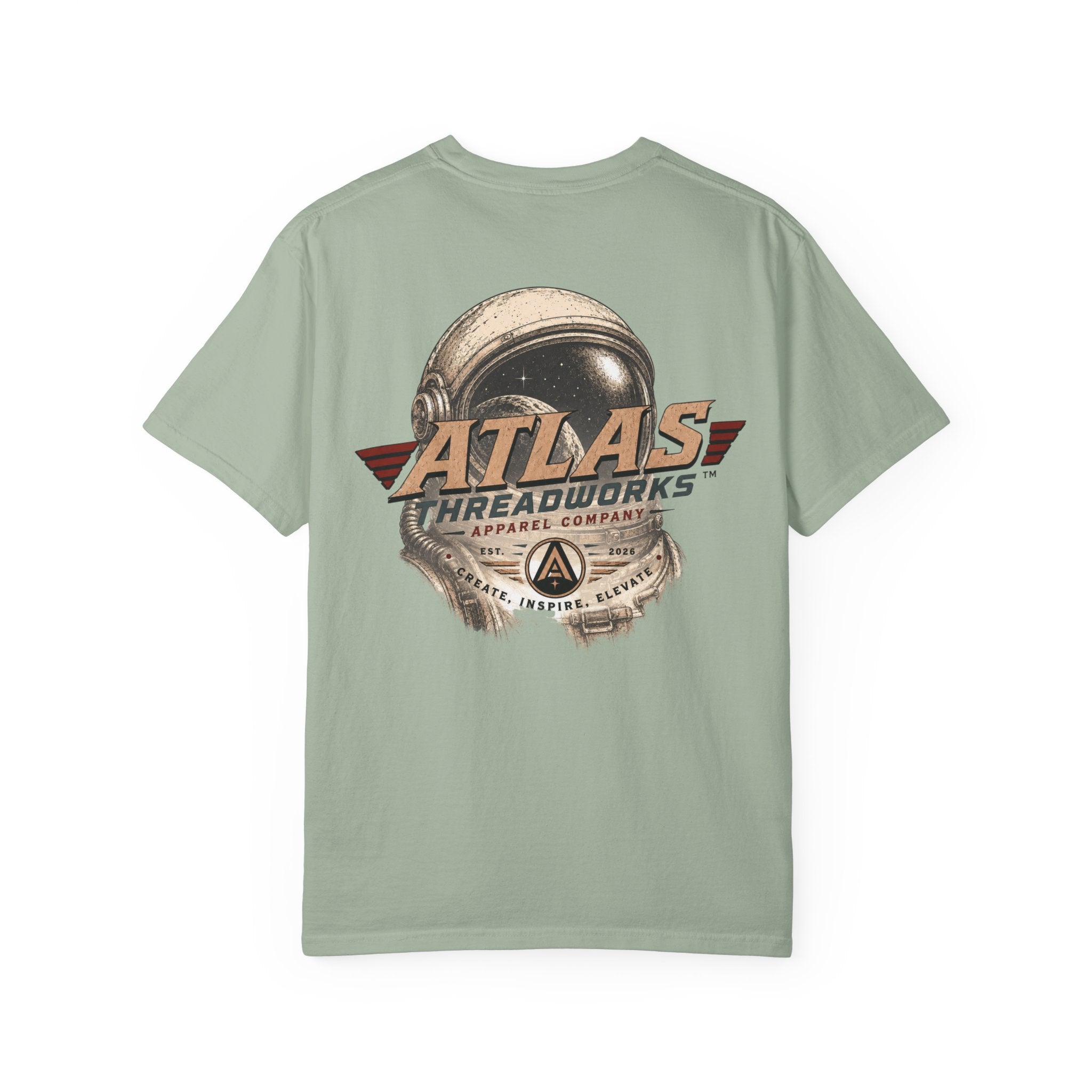 Atlas Threadworks Vintage Astronaut Graphic T-Shirt