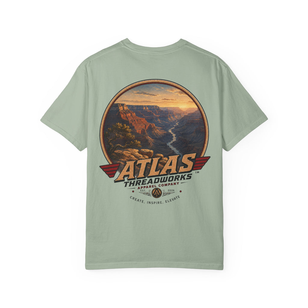 Atlas Threadworks Scenic T-Shirt — Vintage Canyon Graphic Tee
