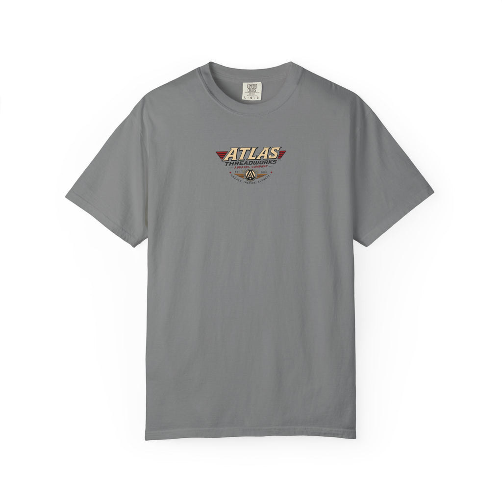 Atlas Threadworks Vintage Yosemite T-Shirt — Scenic Back Graphic