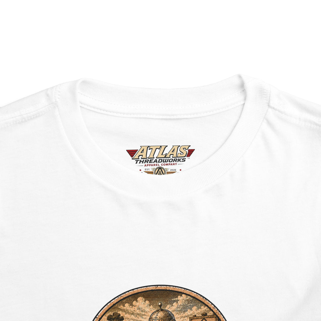 Toddler Tee — Atlas Threadworks Vintage Learning to Drive Logo Kids Shirt