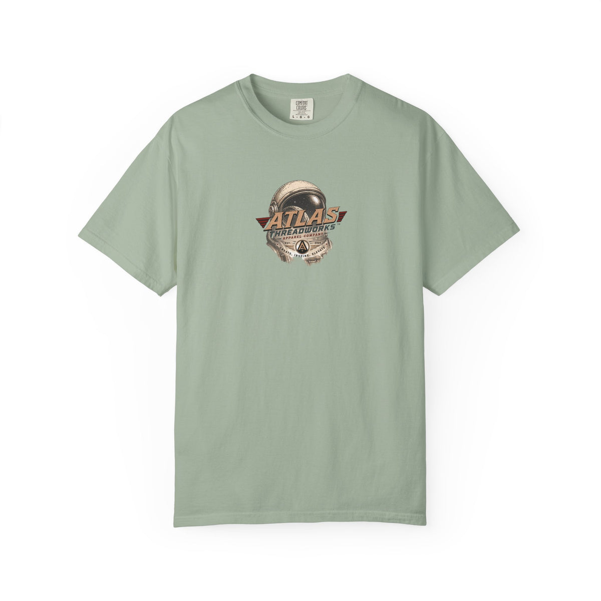 Atlas Threadworks Moon Landing Tee — Retro Astronaut Graphic T-Shirt