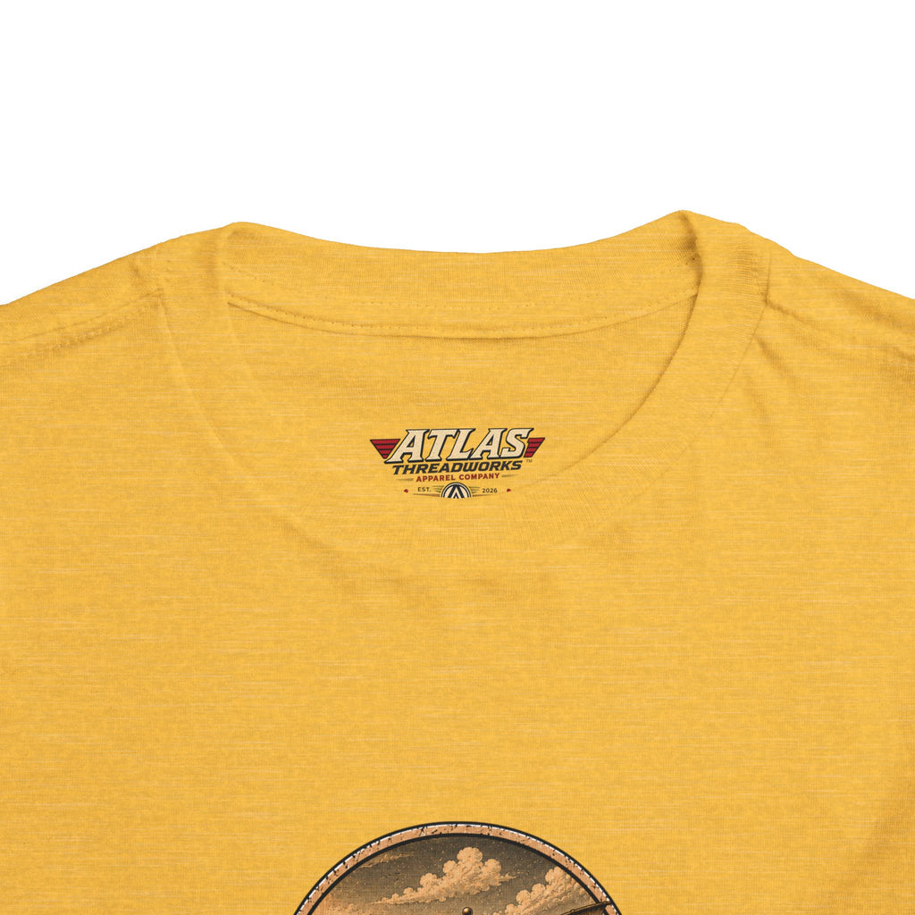 Atlas Threadworks Toddler Tee — Vintage Aviation Logo Shirt
