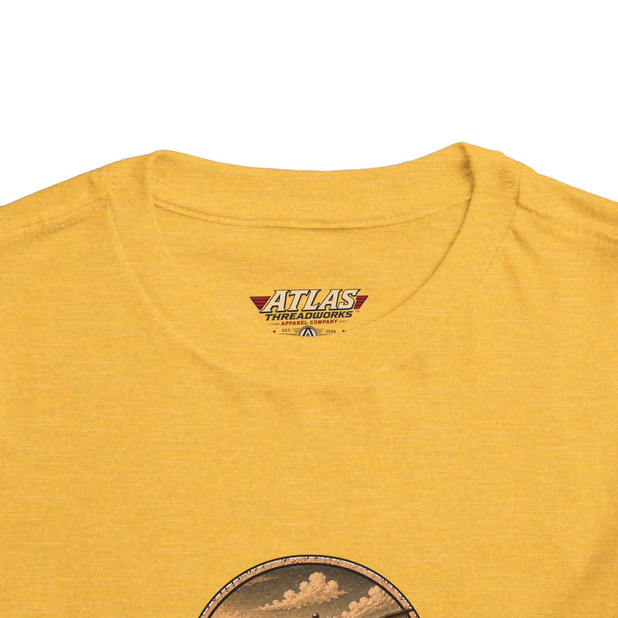 Atlas Threadworks Toddler Tee — Vintage Aviation Logo Shirt