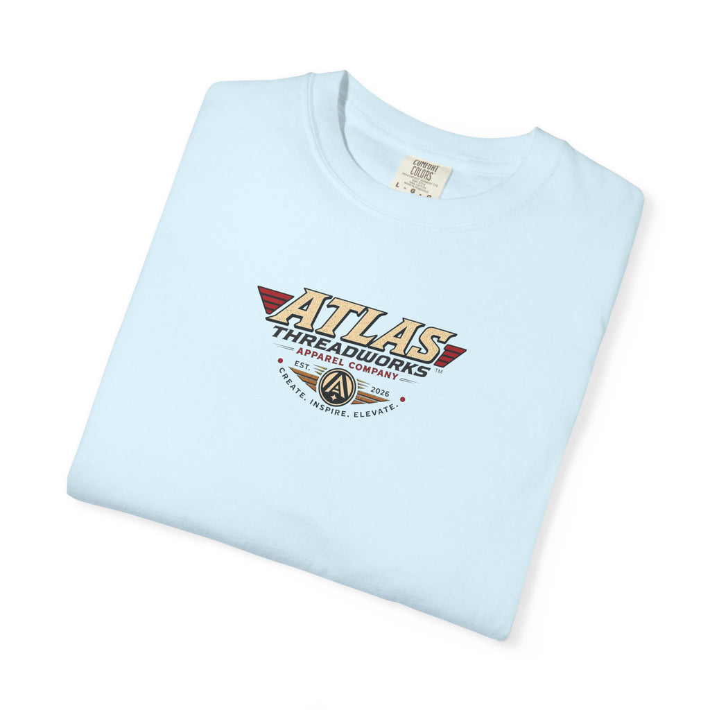 Atlas Threadworks Vintage Robot T‑Shirt — Retro Industrial Graphic Tee