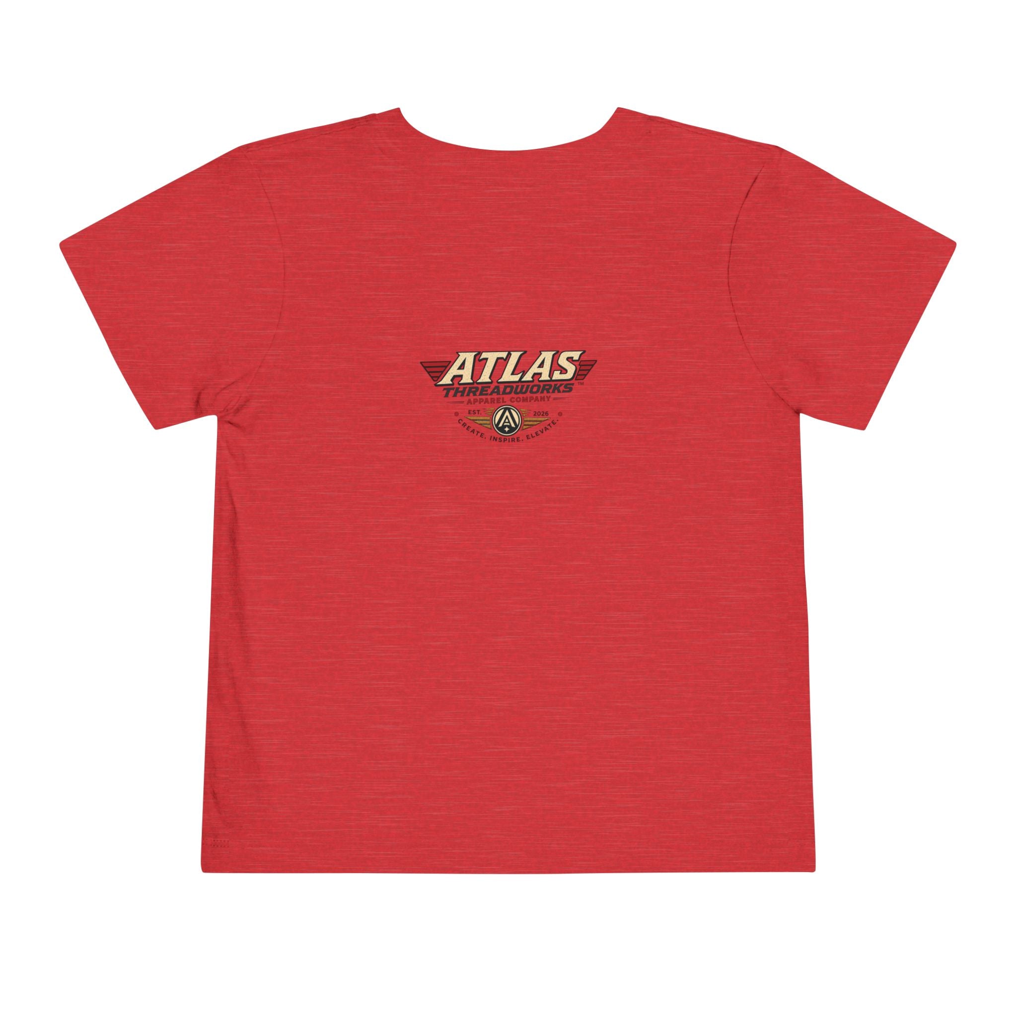 Atlas Threadworks Toddler Tee — Retro Vintage Diving Mechanic Logo